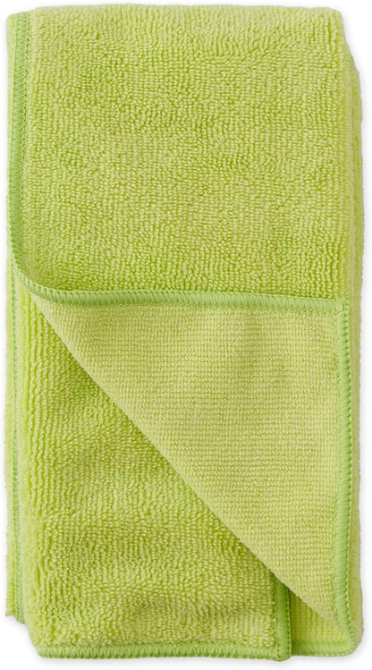 Bone Dry Pet Grooming Towel Collection Embroidered Absorbent Microfiber Drying Set 15x30, Lettuce 3 Count
