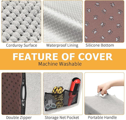 Topmart 3 Tiers Foam Dog Ramps/Steps