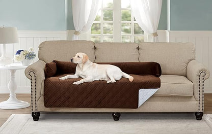 Brilliant Sunshine Premium Chocolate Silky Velvet Pet Sofa Bed