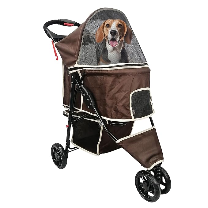 AmorosO Pet Stroller for Convenience and Mobility