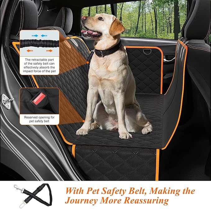 ICWEIMEI Dog Car Seat Cover