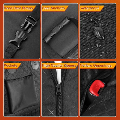Vailge Dog Car Seat Cover