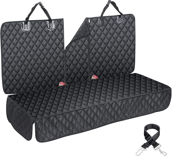 Dog Car Seat Cover for Back Seat Cover for Kids