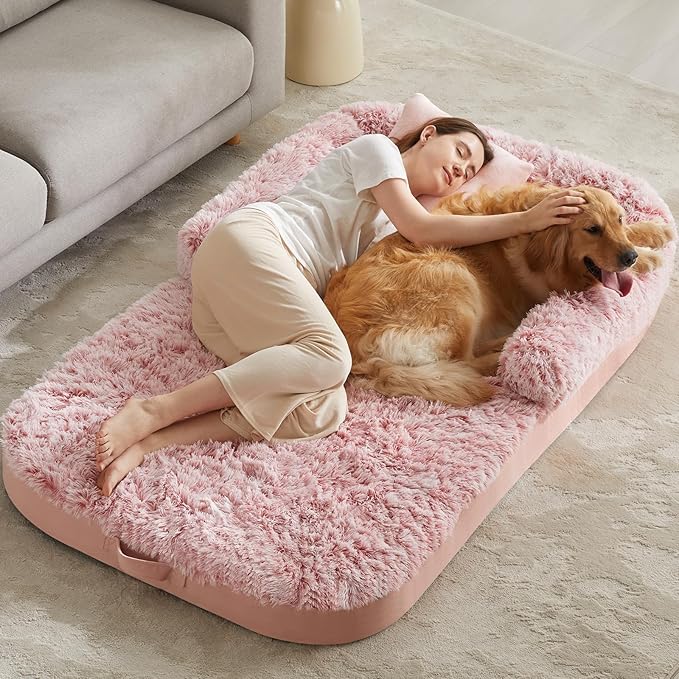 RRPETHOME Human Dog Bed for People Adults