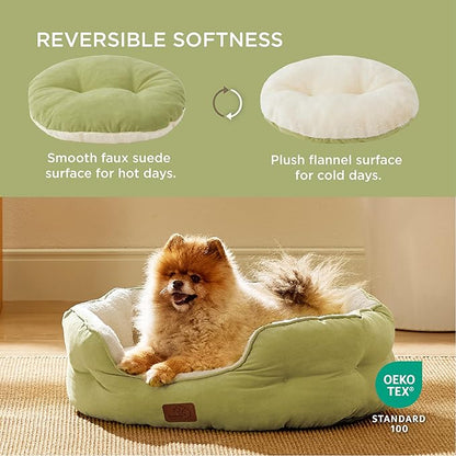 Bedsure Dog Beds for Small Dogs 25 Inches,
