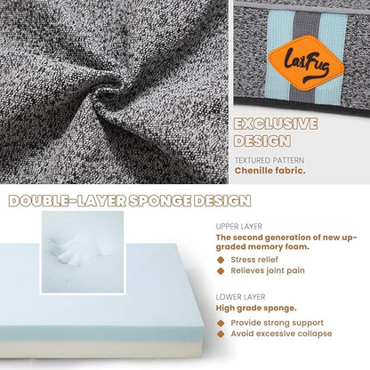 Laifug Memory Foam Dog Bed