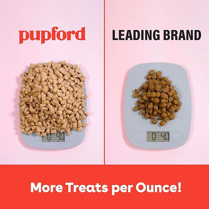 Pupford Freeze Dried Training Treats for Dogs & Puppies 240+ Four 5 oz)