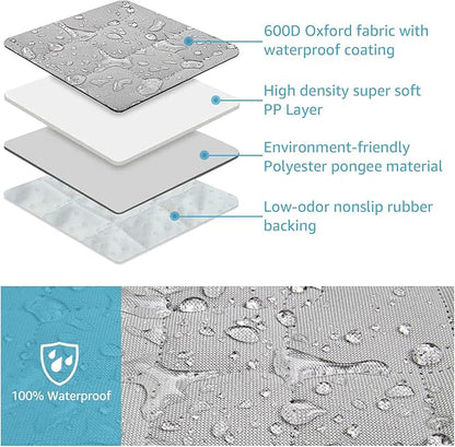 Lassie Dog Car Seat Covers for Back Seat Waterproof with Mesh Visual Window Durable Scratchproof Nonslip Dog Car Hammock with Universal Size Fits for Cars