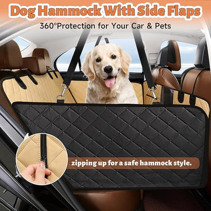 Back Seat Extender for Dogs Window,100% Waterproof