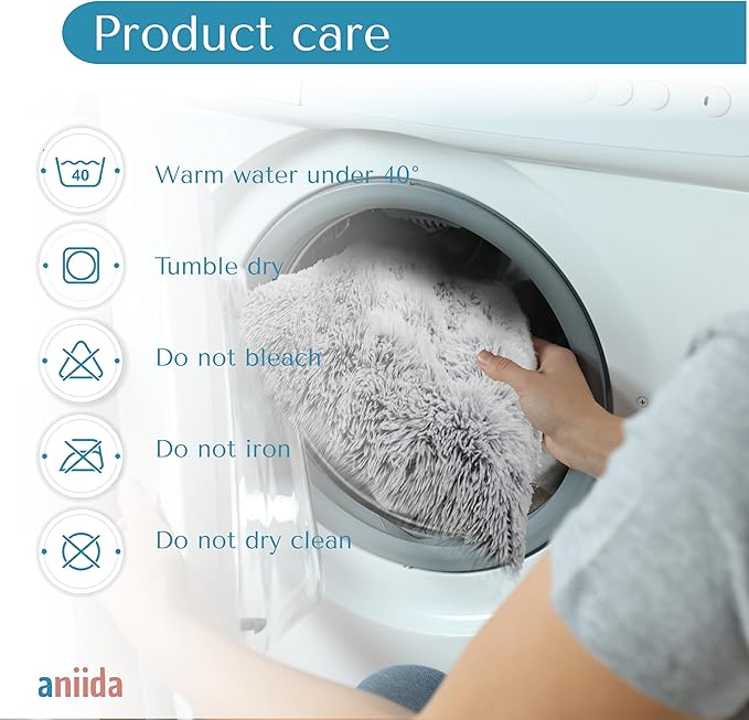 Washable Dog Cat Bed 25L x 19W x 5Th inches)