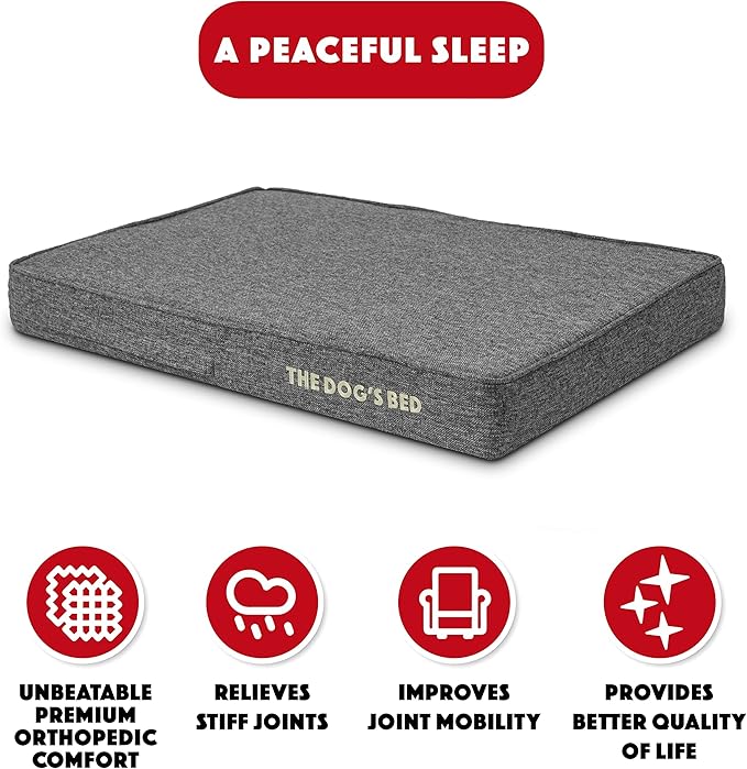 The Dog’s Bed Orthopedic Memory Foam Dog Bed