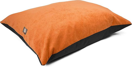 Majestic Pet Rectangle Large Dog Bed Washable – Non Slip Comfy Pet Bed – Dog Crate Bed Super Value Pillow Dog Bed – Dog Kennel Bed for Sleeping 46 x 35 Inch
