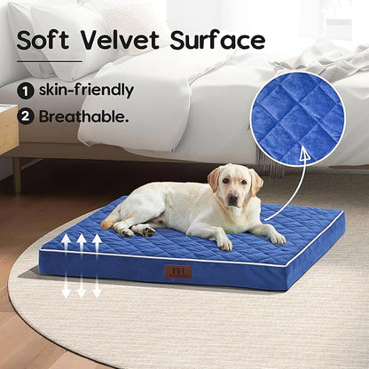 Orthopedic Dog Beds for Medium Large Dogs with Removable Washable Cover 30 inch,