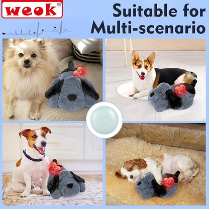 Heartbeat Dog Toy for Puppy- Heartbeat Helps for Dog Anxiety Relief and Calming Aid