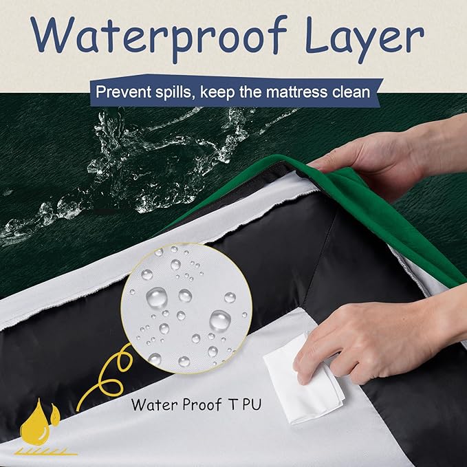 Orthopedic Washable Large Dog Bed: Large Dog Bed Bolster Waterproof