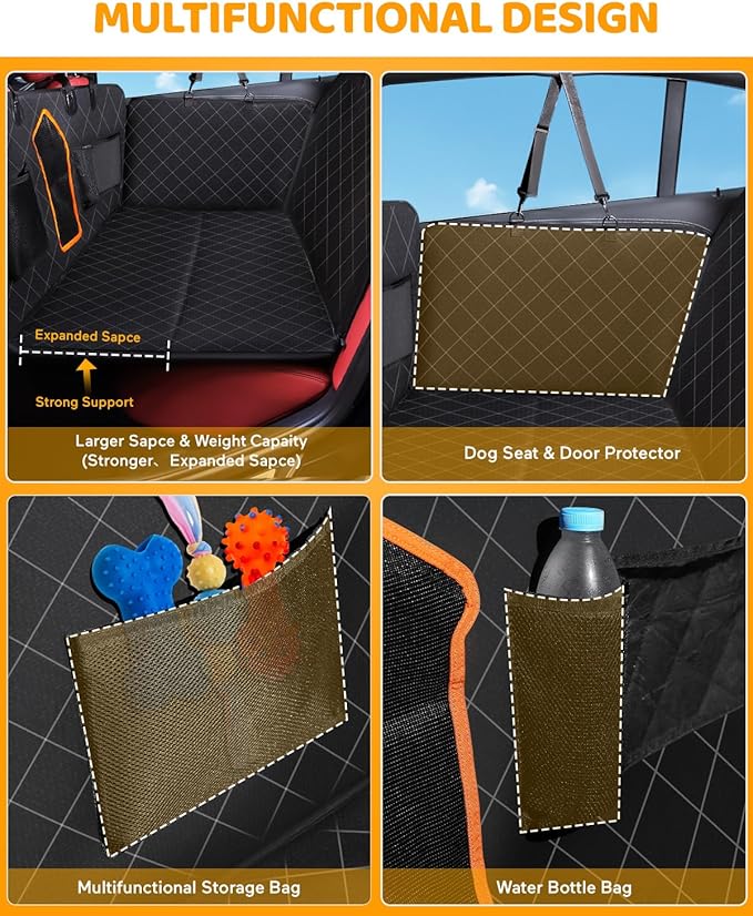 GEARGO Back Seat Extender for Dogs