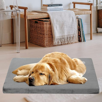 EMPSIGN Stylish Dog Bed Mat Dog Crate Pad Mattress Reversible (Cool & Warm)