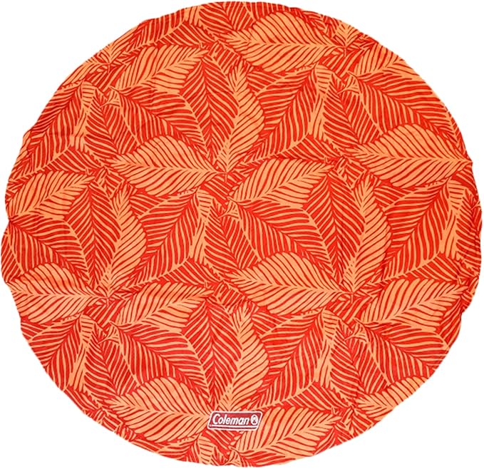 Coleman Round Reversible Cooling Pet Mat 36", Red