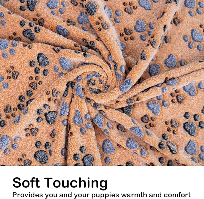Dono 1 Pack 2 Dog Blankets Soft Fluffy