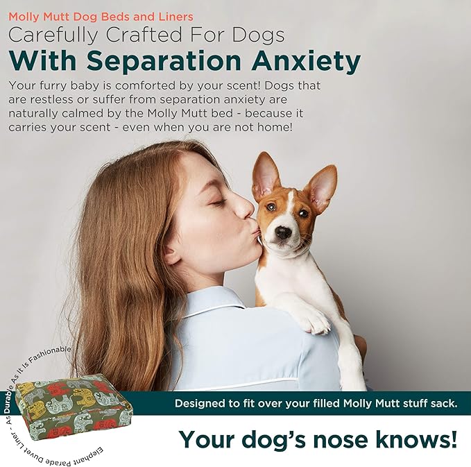 Molly Mutt Oversized Dog Bed Cover 45"L x 36"W x 5"Th