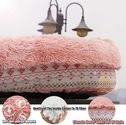 Puppy Beds for Small Dogs Washable19 Inches Pink 10 lbs