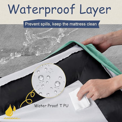 Orthopedic Washable Large Dog Bed: XXLarge Dog Bed Bolster Waterproof