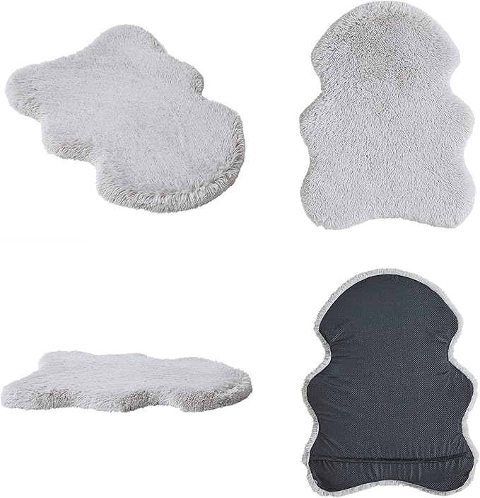 Friends Forever Faux Fur Pet Bed 30x20