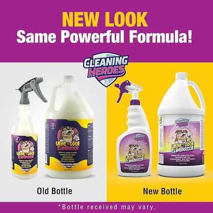 Pet Carpet Cleaner & Urine Odor Eliminator for Strong Odor 32oz Enzyme