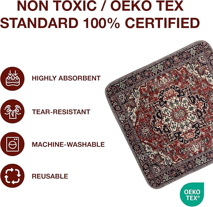 Washable Pee Pads for Dogs 100% Waterproof,