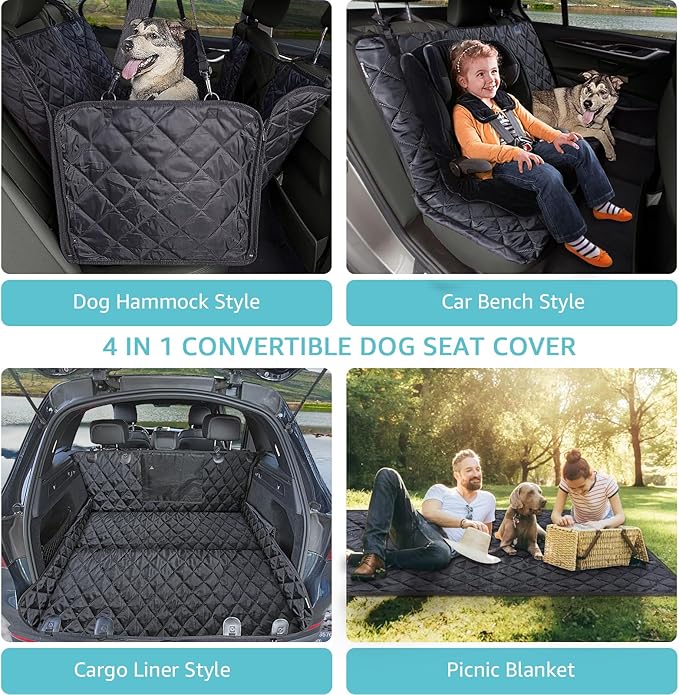Dog Seat Covers for Trucks F150 F250 F350 Dog