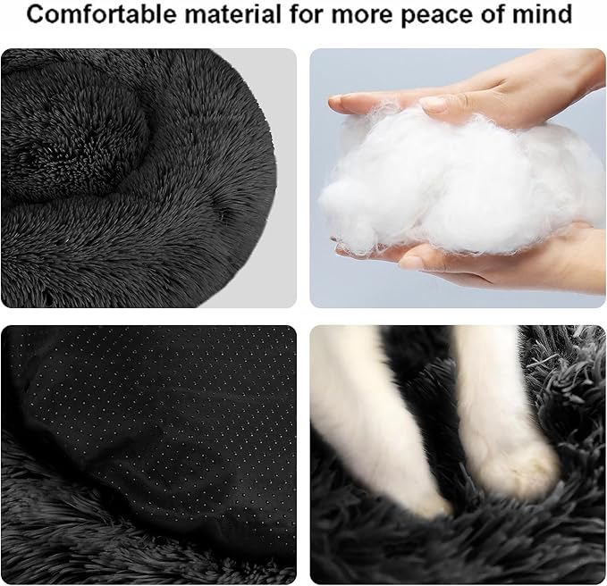 Nisrada Cat Beds for Indoor Cats 15.7 Inch