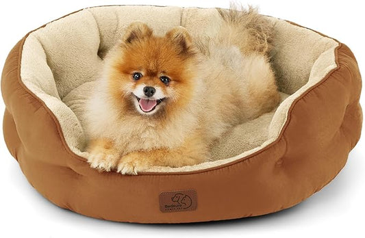 Bedsure Dog Beds for Small Dogs 25 Inches,