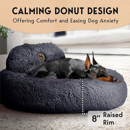 PetJett Calming Dog Bed 36'' Fits 100 lbs
