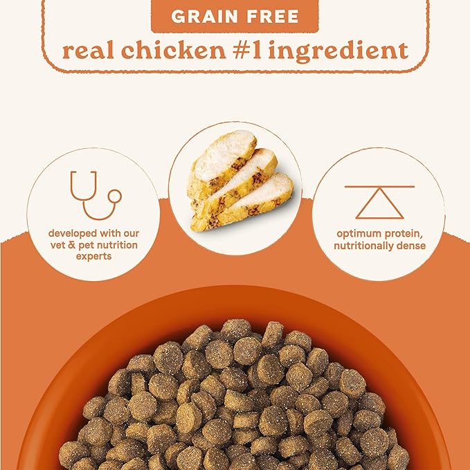 Canidae All Life Stages Real Chicken & Potato Recipe – High Protein and Grain-Free Premium Dry Dog Food for All Ages, Breeds, and Sizes– 24 lbs.