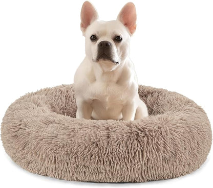 PetAmi Calming Dog Bed for Small Medium Dog Cat 25 lbs, 23 inch,