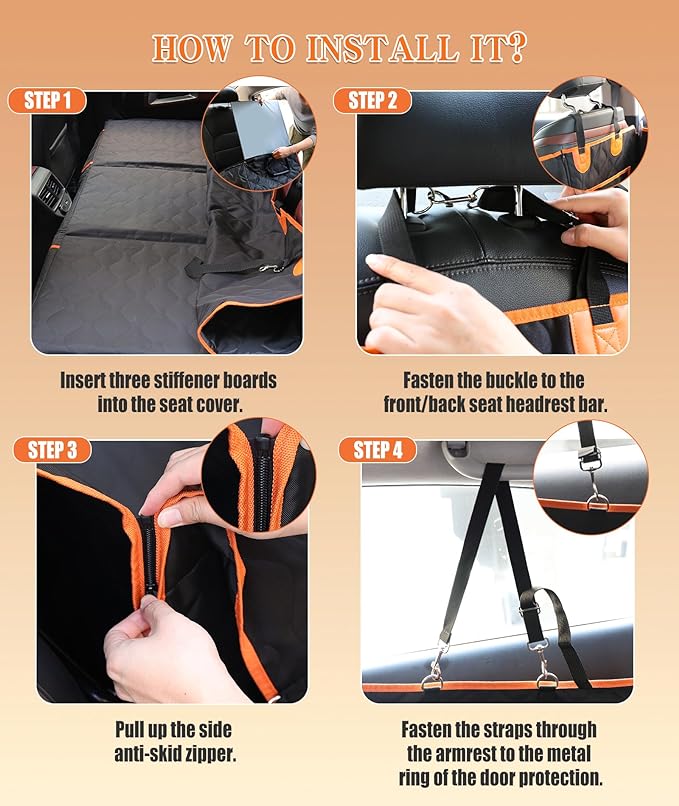 Back Seat Extender for Dogs