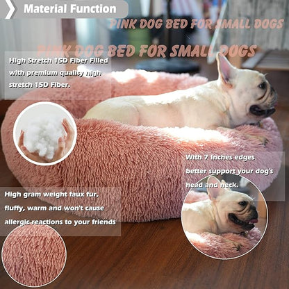 Puppy Beds for Small Dogs Washable 23 Inches 20 lbs