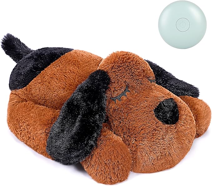 Heartbeat Puppy for Dogs- Heartbeat Helps for Dog Anxiety Relief and Calming Aid
