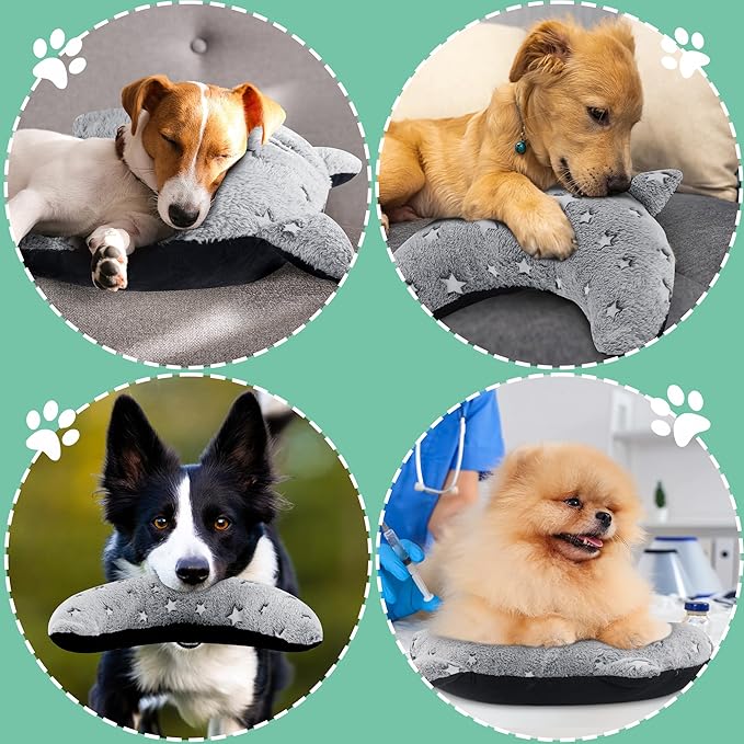 HOMBYS Chewproof Dog Pillow Glow in The Dark Dog Claming Pillow for Dog Anxiety Reduce