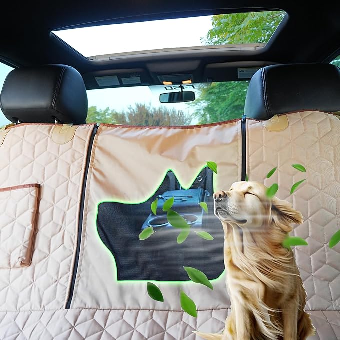 Dog Car Seat Cover for Trucks F150 Ram 1500, Waterproof