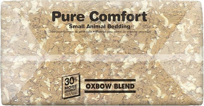 Oxbow Pure Comfort Small Animal Bedding - Odor & Moisture Absorbent, Dust-Free Bedding for Small Animals - Blend, 178 Liter Bag