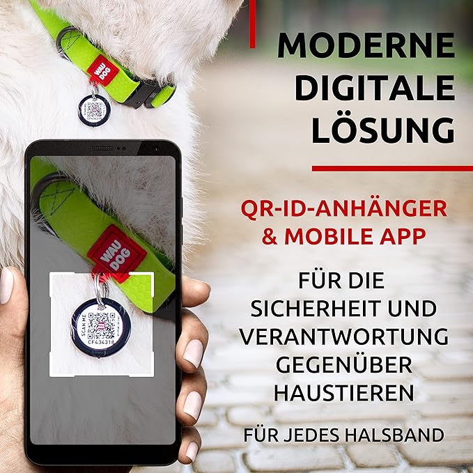 WAUDOG Waterproof Dog Collar