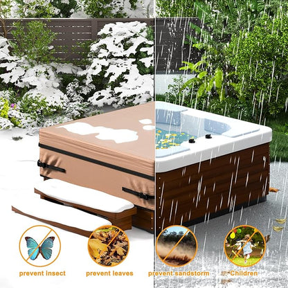 Hot Tub Cover 600D Hot (95 x 95 x 20 inch,