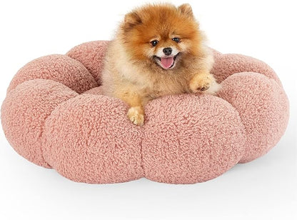 Lesure Calming Small Dog Bed 25 lbs, 23"