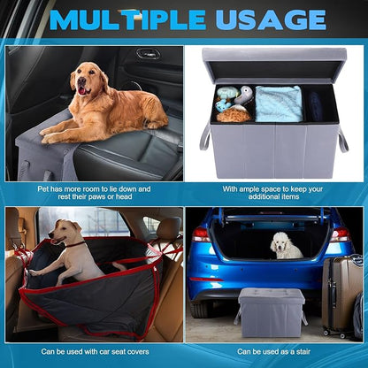 2 Pack Car Back Seat Extender for Dogs 300lbs Car