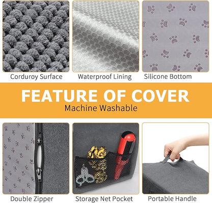 Topmart 3 Tiers Foam Dog Ramps/Steps