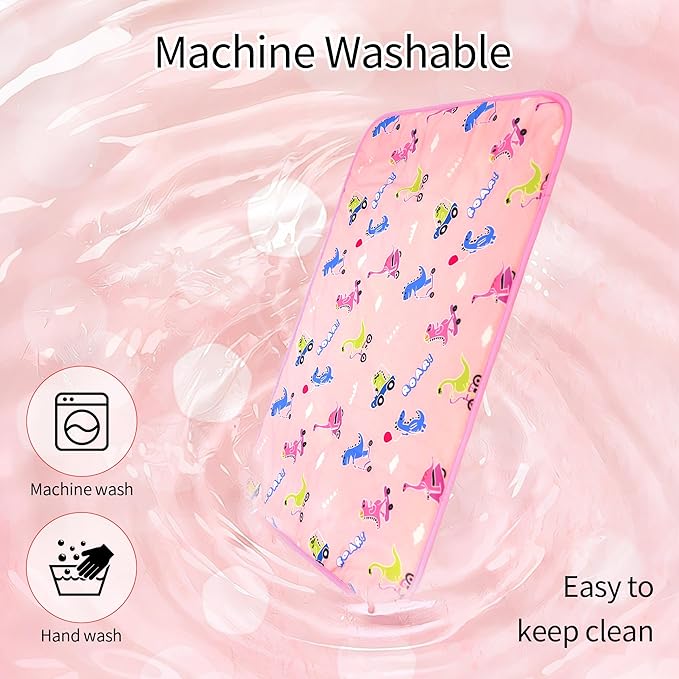 DELIFUR Cat Cooling Mat- Pet Outdoor Summer Cooling Cushion Self Cooling Pad for Cat Puppy Small Dog Machine Washable (Medium