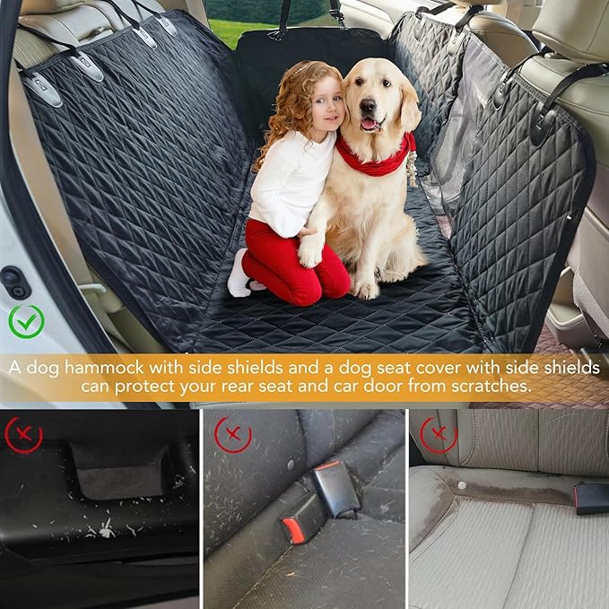 Dog Car Seat Cover Waterproof Dog Car Seat