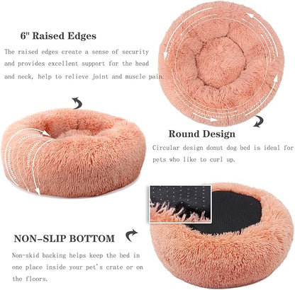 Dog Beds for Small Dogs 19 inches Anxiety 15 lbs