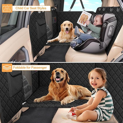 Back Seat Extender for Dogs with Hard Bottom